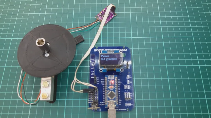 เครื่องชั่งน้ำหนักอิเล็กทรอนิกส์ด้วย Arduino และ HX711