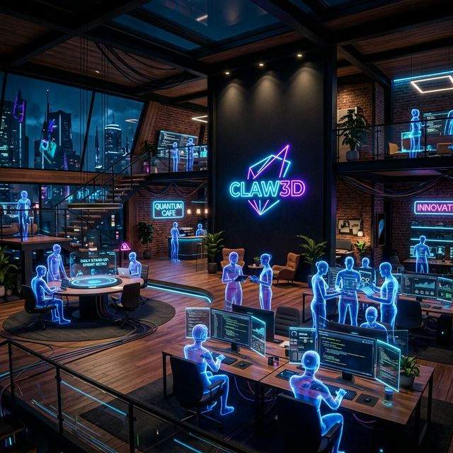 CLAW3D คืออะไร? สำนักงานเสมือนจริง 3D สำหรับ AI Agents ยุคใหม่