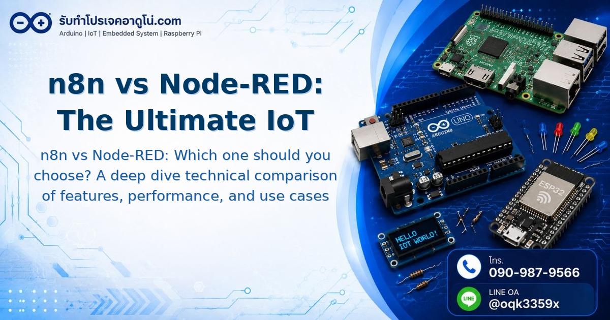 n8n vs Node-RED: The Ultimate IoT Automation Showdown (2024)