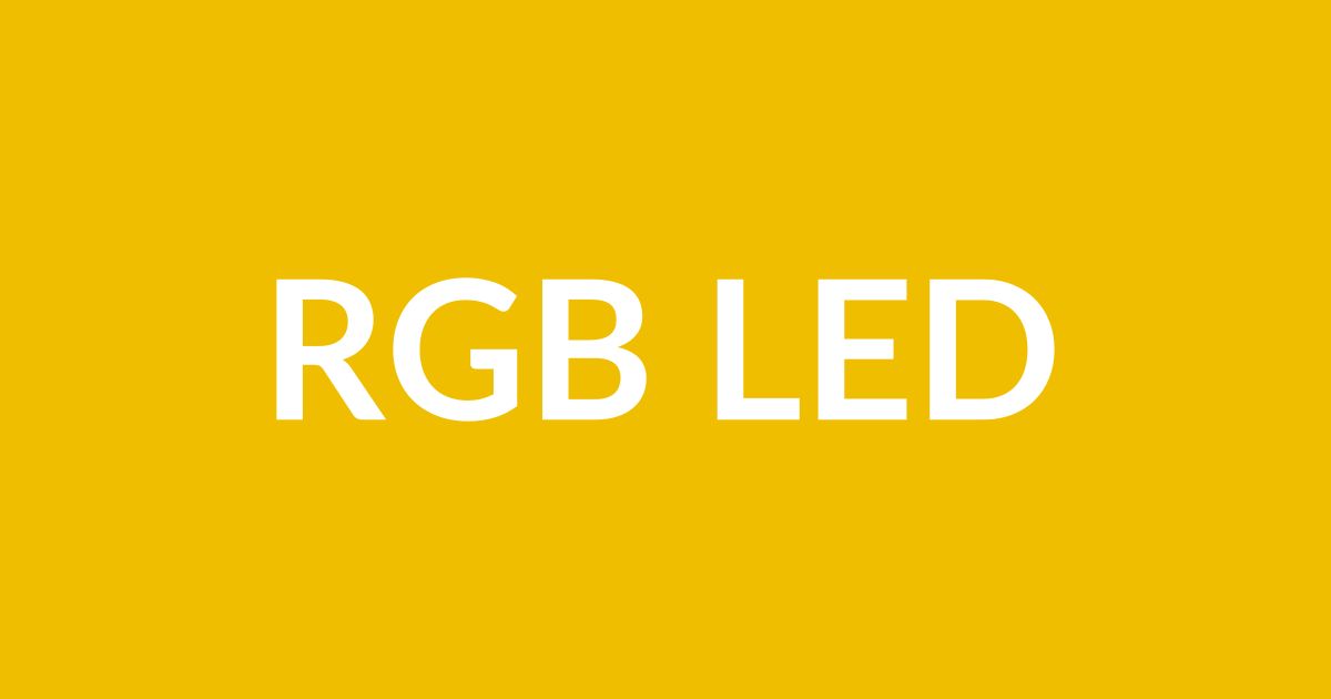 โปรเจกต์ RGB LED